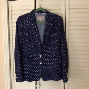 Navy blue blazer